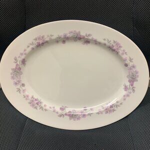 DISHES - 1960s Rosenthal Continental Amethyst oval SERVING PLATTER plate GERMANY